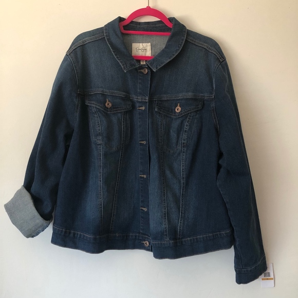 Jessica Simpson Medium Wash Denim Jacket